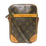 Brown Leather Louis Vuitton Danube