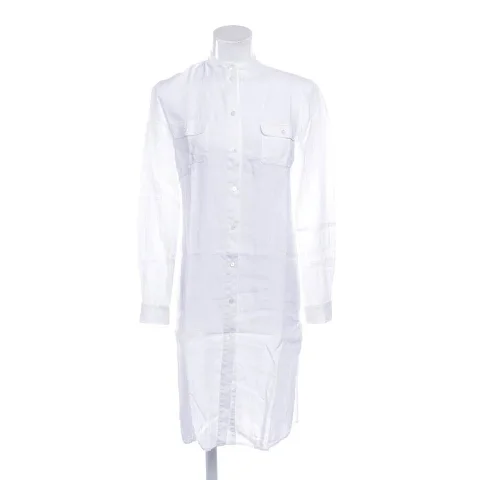 White Linen Celine Dress