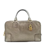 Metallic Leather Loewe Amazona