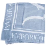 Blue Canvas Armani Scarf