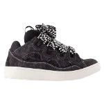 Black Cotton Lanvin Sneakers