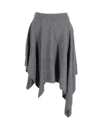 Grey Wool Michael Kors Skirt