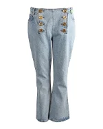 Blue Cotton Balmain Jeans