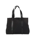 Black Canvas Bvlgari Tote