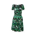 Green Silk Blumarine Dress