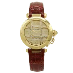 Gold Metal Cartier Watch