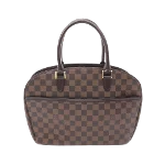 Brown Leather Louis Vuitton Sarria Horizontal