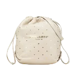 White Leather Yves Saint Laurent Shoulder Bag