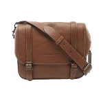 Brown Leather Coach Benett Crossbody Bag