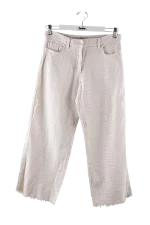 White Linen Max Mara Pants