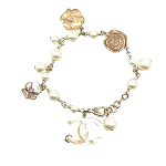 Gold Pearl Chanel Bracelet