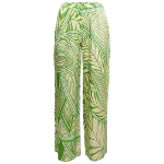 Green Silk Just Cavalli Pants