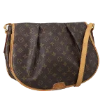 Brown Canvas Louis Vuitton Menilmontant