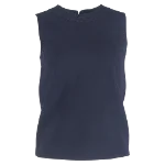 Navy Fabric Victoria Beckham Top