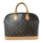 Brown Canvas Louis Vuitton Alma