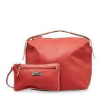 Red Leather Loewe Handbag