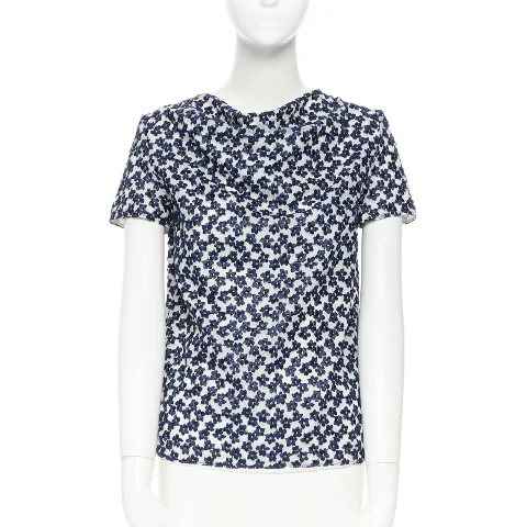 Blue Polyester Jw Anderson Top