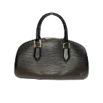 Black Leather Louis Vuitton Jasmine