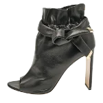 Black Leather Nicholas Kirkwood Boots