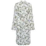 White Fabric Off White Dress