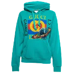 Blue Cotton Gucci Sweatshirt