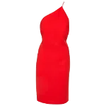 Red Fabric Calvin Klein Dress