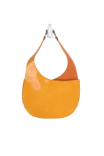 Orange Leather Bally Handbag