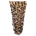 Animal print Polyester Ganni Skirt