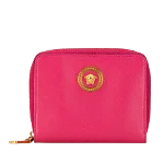 Pink Leather Versace Wallet