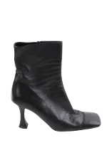 Black Leather Proenza Schouler Boots