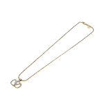 Gold Metal Valentino Necklace