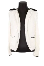 White Cotton The Kooples Cardigan