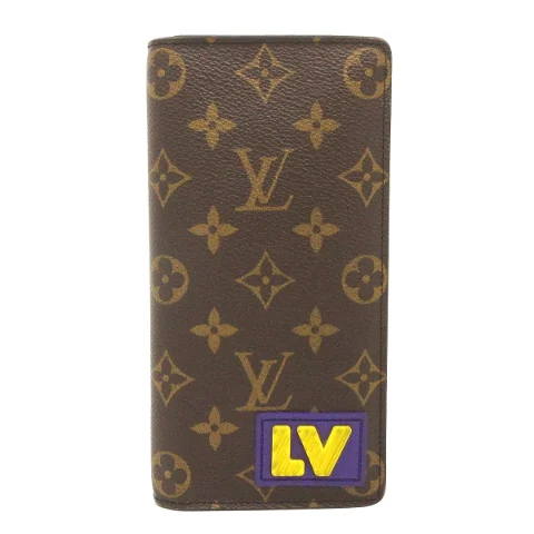 Brown Canvas Louis Vuitton Case