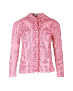 Pink Cotton Prada Cardigan