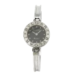 Black Stainless Steel Bvlgari Watch