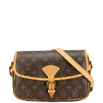 Brown Canvas Louis Vuitton Sologne