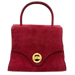 Red Suede Givenchy Handbag