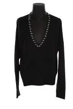 Black Wool Patrizia Pepe Sweater