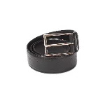 Black Leather Gucci Belt