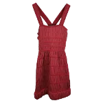 Red Silk Alaïa Dress