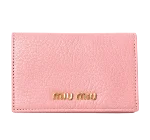 Pink Leather Miu Miu Case