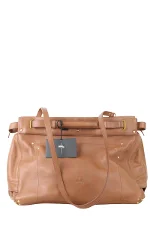 Brown Leather Jérôme Dreyfuss Handbag