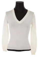 White Viscose Calvin Klein Top