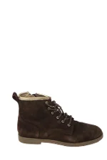 Brown Leather Bonpoint Boot