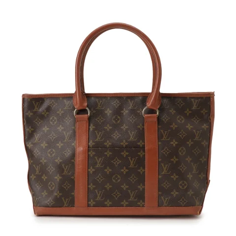 Brown Polyester Louis Vuitton Tote 