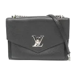 Black Leather Louis Vuitton MyLockMe