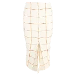 White Wool Victoria Beckham Skirt