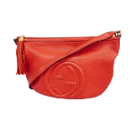 Orange Leather Gucci Belt Bag