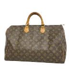 Brown Canvas Louis Vuitton Speedy