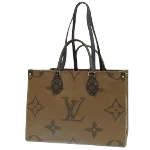 Brown Canvas Louis Vuitton Onthego